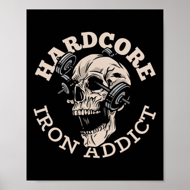 Affiche Addict hardcore Iron (Devant)