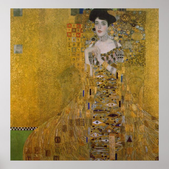 Affiche Adele Bloch Bauer par Gustav Klimt (Devant)