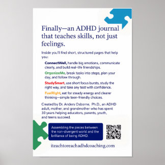 Affiche  Adhd front cover 10 x 15