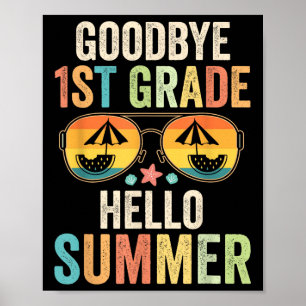 Affiche Adieu 1ère année Bonjour été Première année Derniè