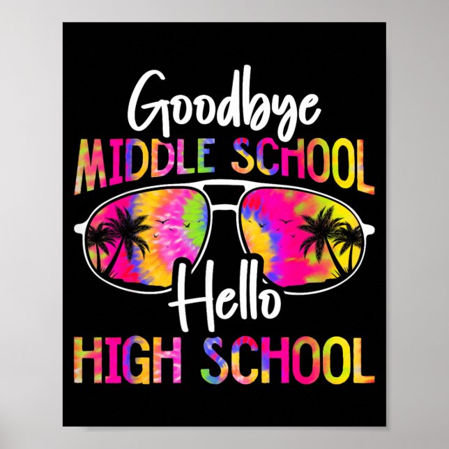 Affiche Adieu collège, bonjour lycée, été (Devant)