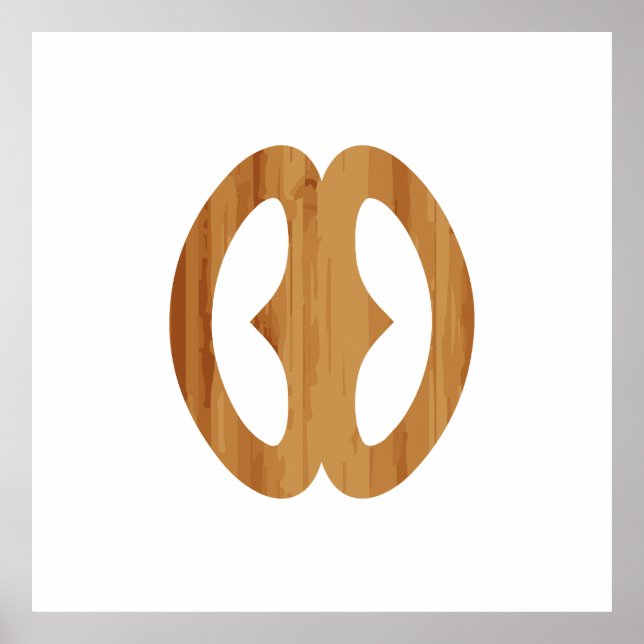 Affiche Adinkra Symbol Hope Nyame biribi wo soro Gift Idea (Devant)