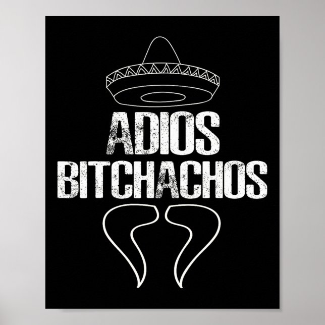Affiche Adios Achos Cinco De Mayo Party (Devant)