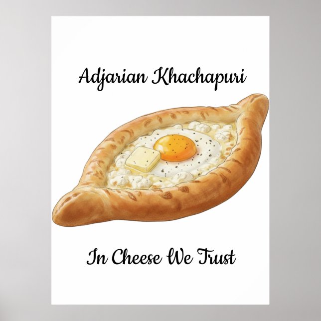Affiche Adjarian Khachapuri  (Devant)
