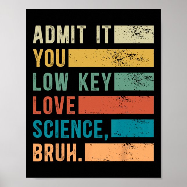 Affiche Admettez-le, vous aimez secrètement la science, fr (Devant)