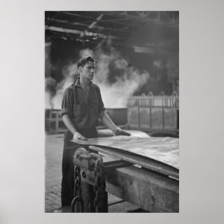 Affiche Administration de la sécurité vintage