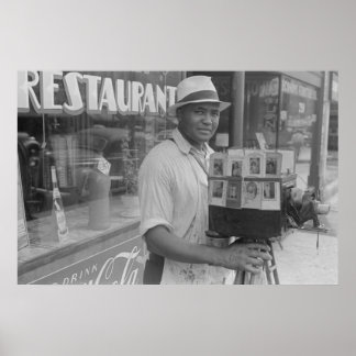 Affiche Administration de la sécurité vintage