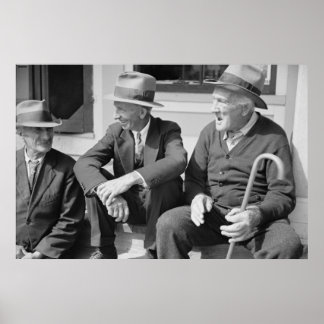 Affiche Administration de la sécurité vintage