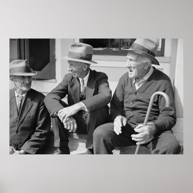 Affiche Administration de la sécurité vintage (Devant)