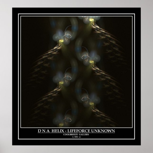 AFFICHE ADN HÉLIX - VIE INCONNUE (Devant)