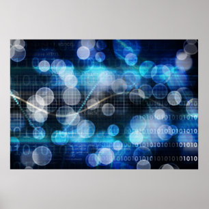 Affiche ADN Medical Science and Biotech Chemistry Genes