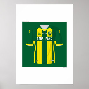 Affiche ADO Den Haag Home Shirt 2019/20