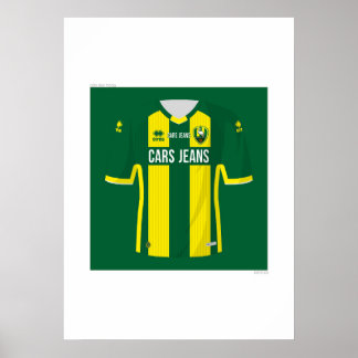 Affiche ADO Den Haag Home Shirt 2019/20