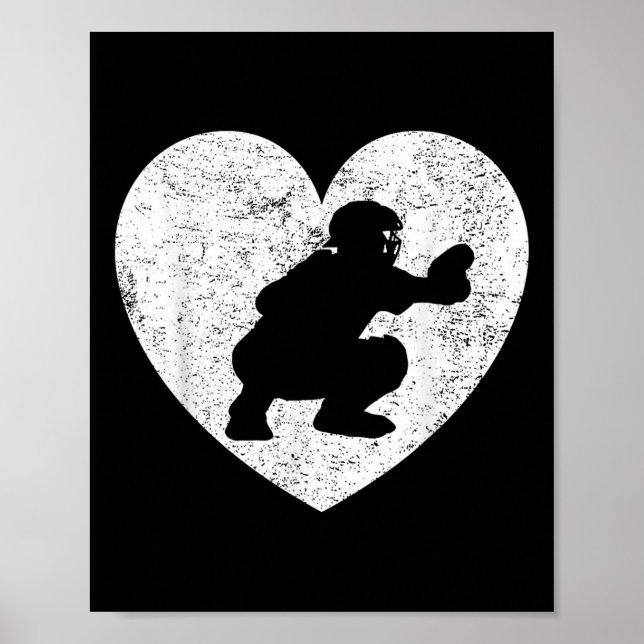 Affiche Ado Garçons Capteur de baseball Jeunes Enfants Bas (Devant)