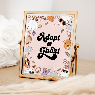 Affiche Adopter un Fête d'anniversaire de Fantôme
