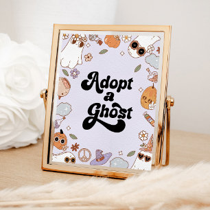 Affiche Adopter un Fête d'anniversaire de Fantôme