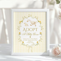Adoptez une oie idiote 1er anniversaire jaune Ging