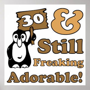 Affiche Adorable 30e anniversaire