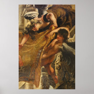 Affiche Adoration de la Sainte Trinité