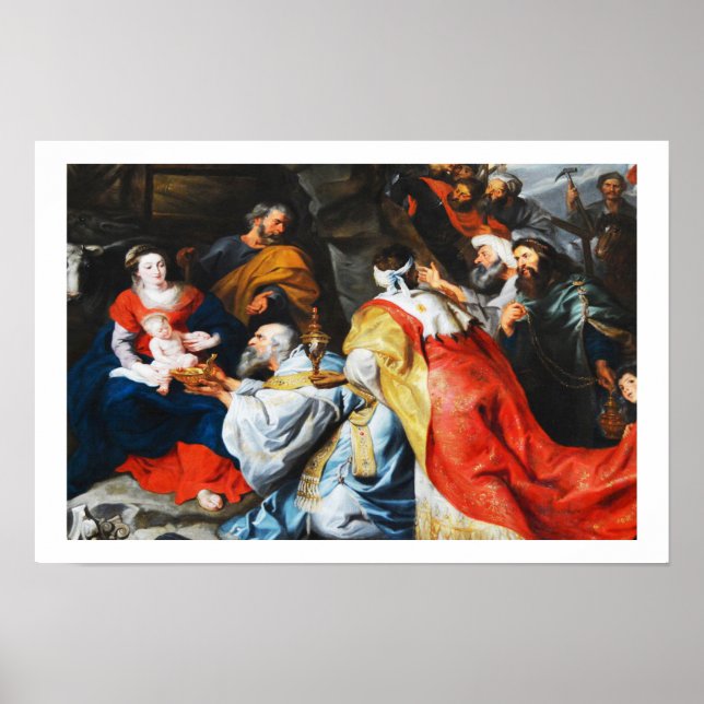 Affiche Adoration des Mages (Devant)