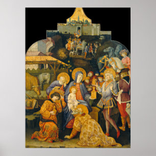 Affiche Adoration des Mages - B. di Giovanni Fine Art Post