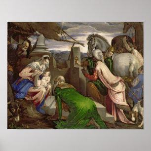 Affiche Adoration des Magi, 1563-64
