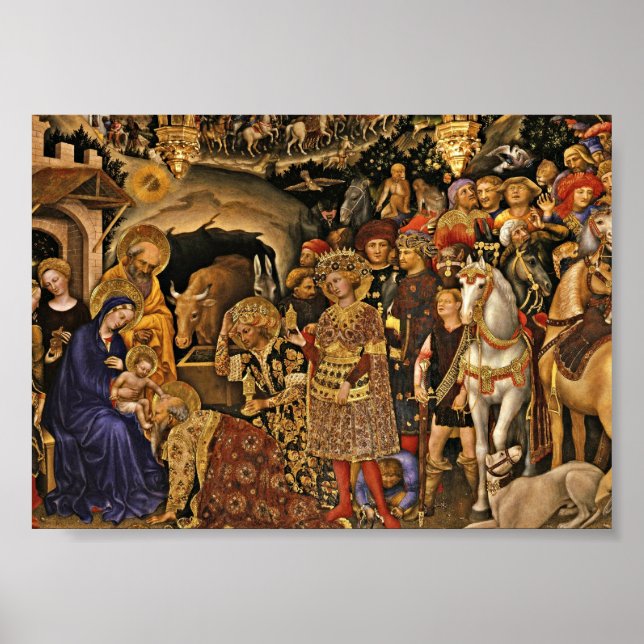 Affiche Adorazione dei Magi (Devant)