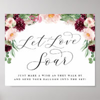 Adore Let Loar Soar Balloon Envoyer Mariage Signal