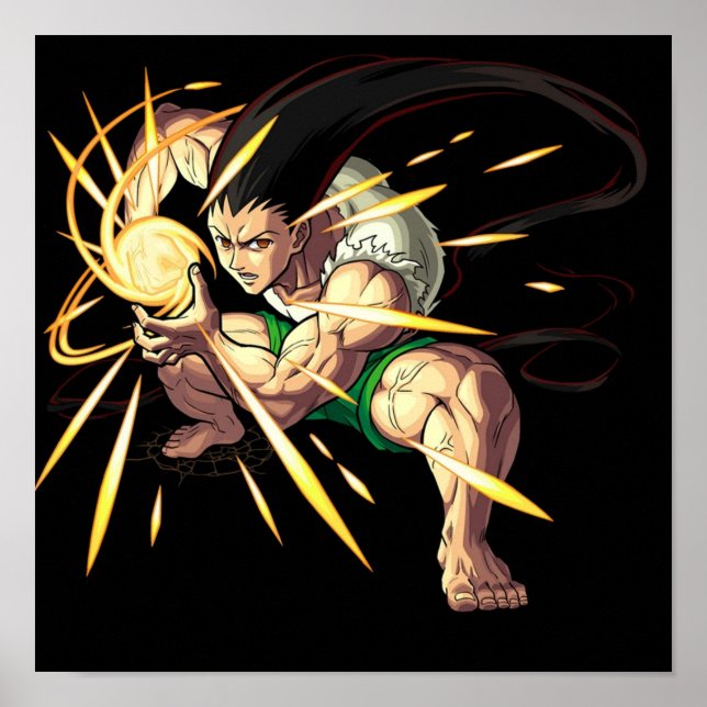 Affiche ADULTE GON Anime Chasseur esthétique x Hunter (Devant)