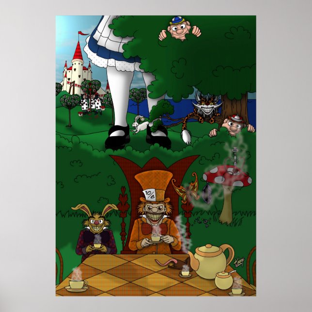 Affiche Adventure's In Wonderland - RÉVISED (Devant)