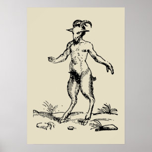Affiche Aegopithèque, Pan, Devil