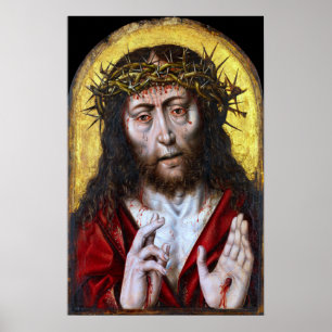 Affiche Aelbert Bouts L'homme des douleurs