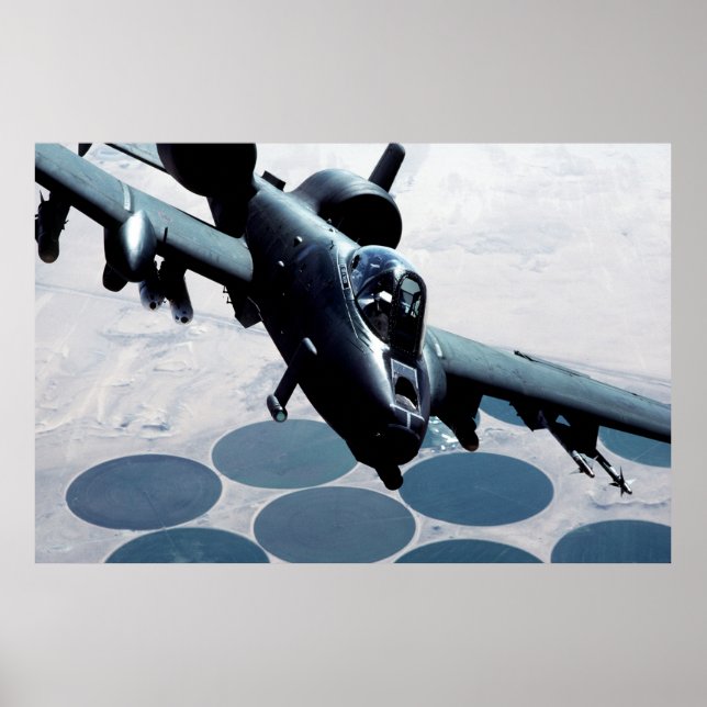 Affiche Aéronef A-10 Thunderbolt II (Devant)