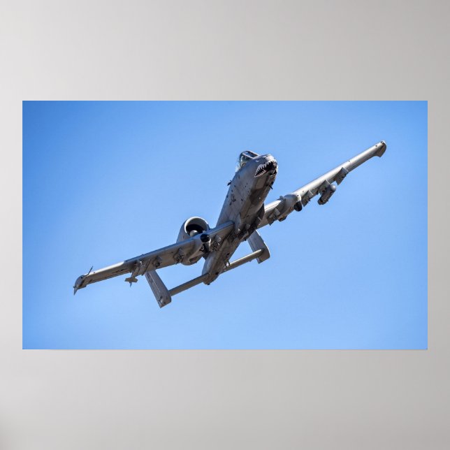 Affiche Aéronef A-10 Thunderbolt II (Devant)