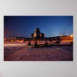 Affiche Aéronef A-10 Thunderbolt II