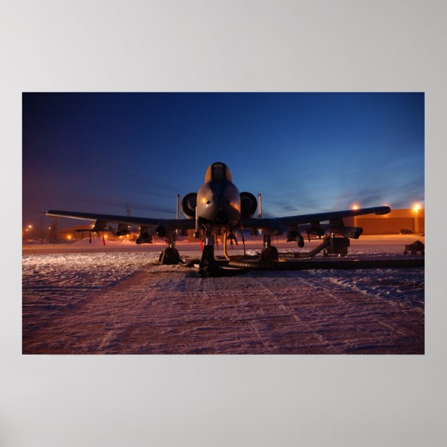 Affiche Aéronef A-10 Thunderbolt II (Devant)
