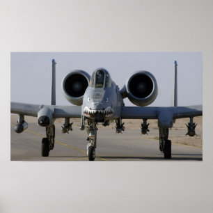 Affiche Aéronef A-10 Thunderbolt II