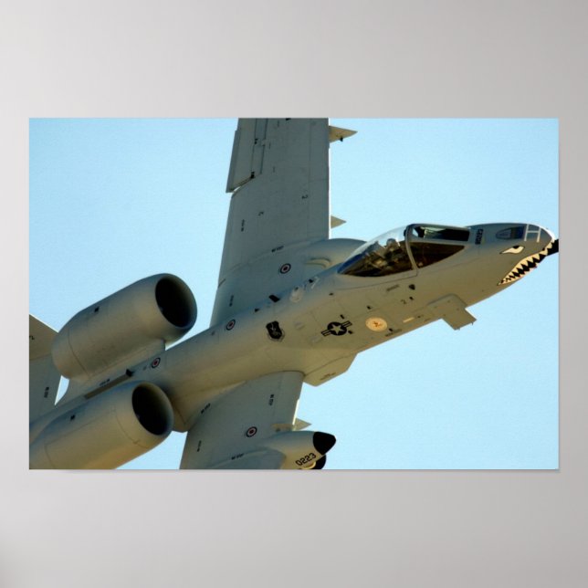 Affiche Aéronef A-10 Thunderbolt II (Devant)