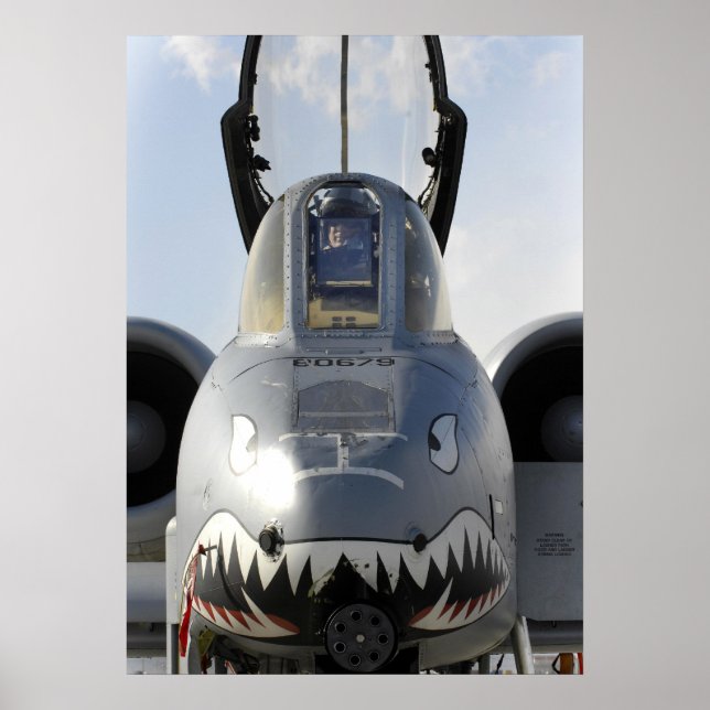 Affiche Aéronef A-10 Thunderbolt II (Devant)