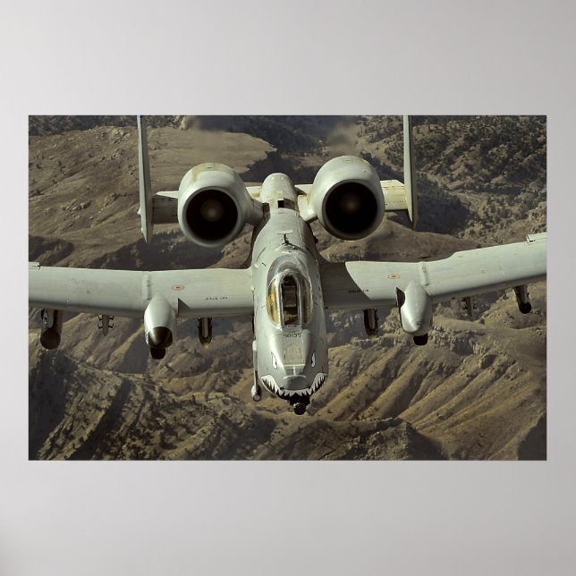 Affiche Aéronef A-10 Thunderbolt II (Devant)