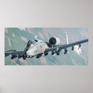 Affiche Aéronef A-10 Thunderbolt II