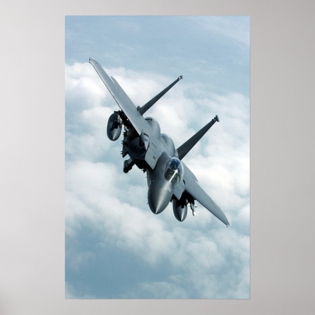 Affiche Aéronef F-15E Strike Eagle (Devant)