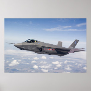 Affiche Aéronef F-35 Lightning II