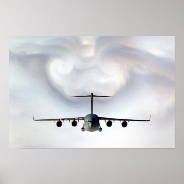 Affiche Aéronefs C-17 Globemaster III (Devant)