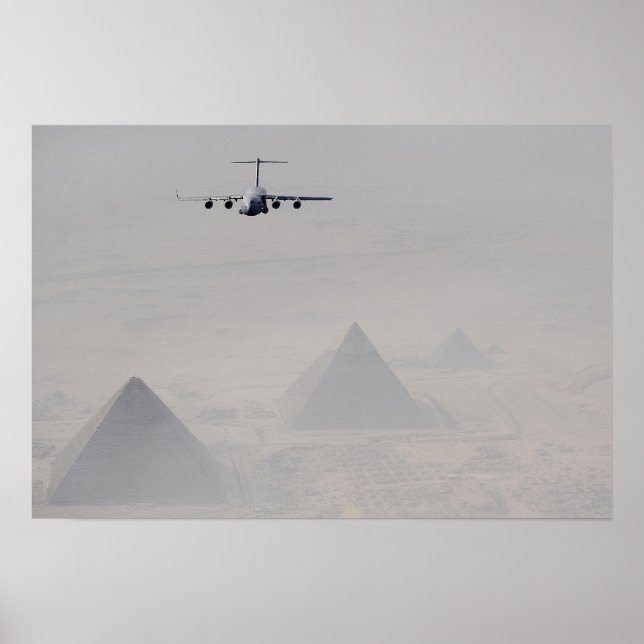 Affiche Aéronefs C-17 Globemaster III (Devant)