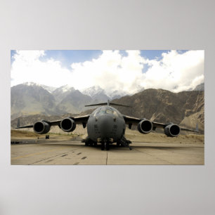 Affiche Aéronefs C-17 Globemaster III