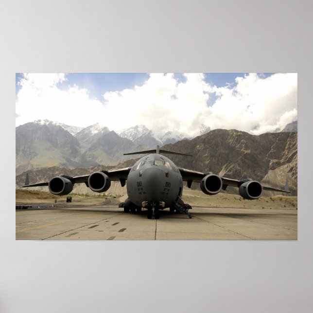 Affiche Aéronefs C-17 Globemaster III (Devant)