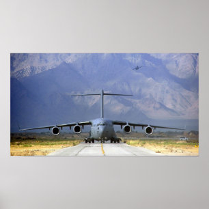 Affiche Aéronefs C-17 Globemaster III