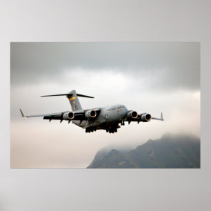 Affiche Aéronefs C-17 Globemaster III