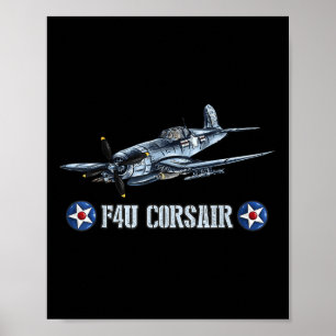 Affiche Aéronefs de combat militaire de la 2e Guerre mondi